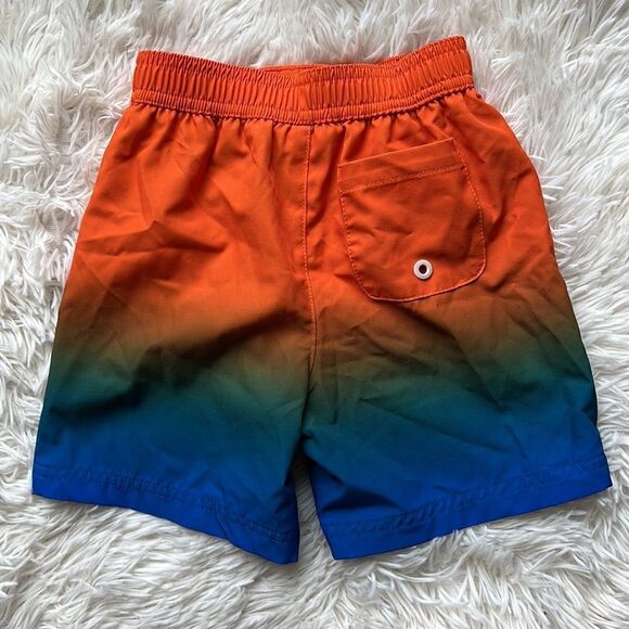 Ombre Toddler Boy Swim Shorts Trunks Size 2T - Picture 3 of 4
